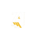 logo zj contracting blanco